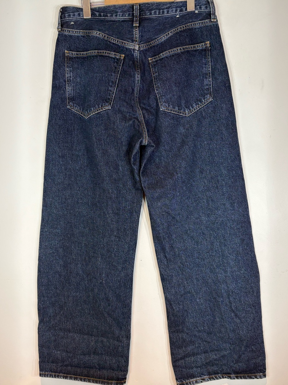 AGOLDE Low Curve Jeans Pendulum Wash Size 29 Wide Leg Barrel Denim - Picture 6 of 15